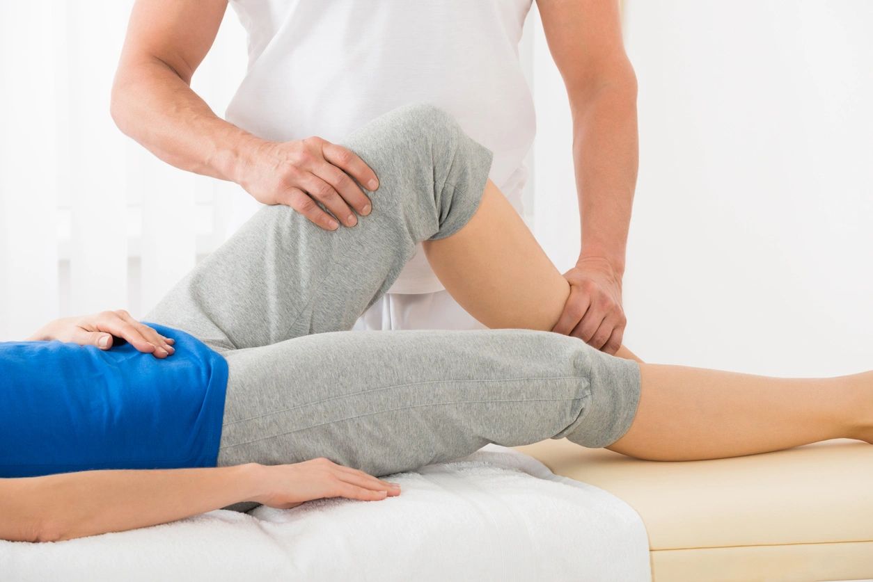Physiotherapy massage treatment