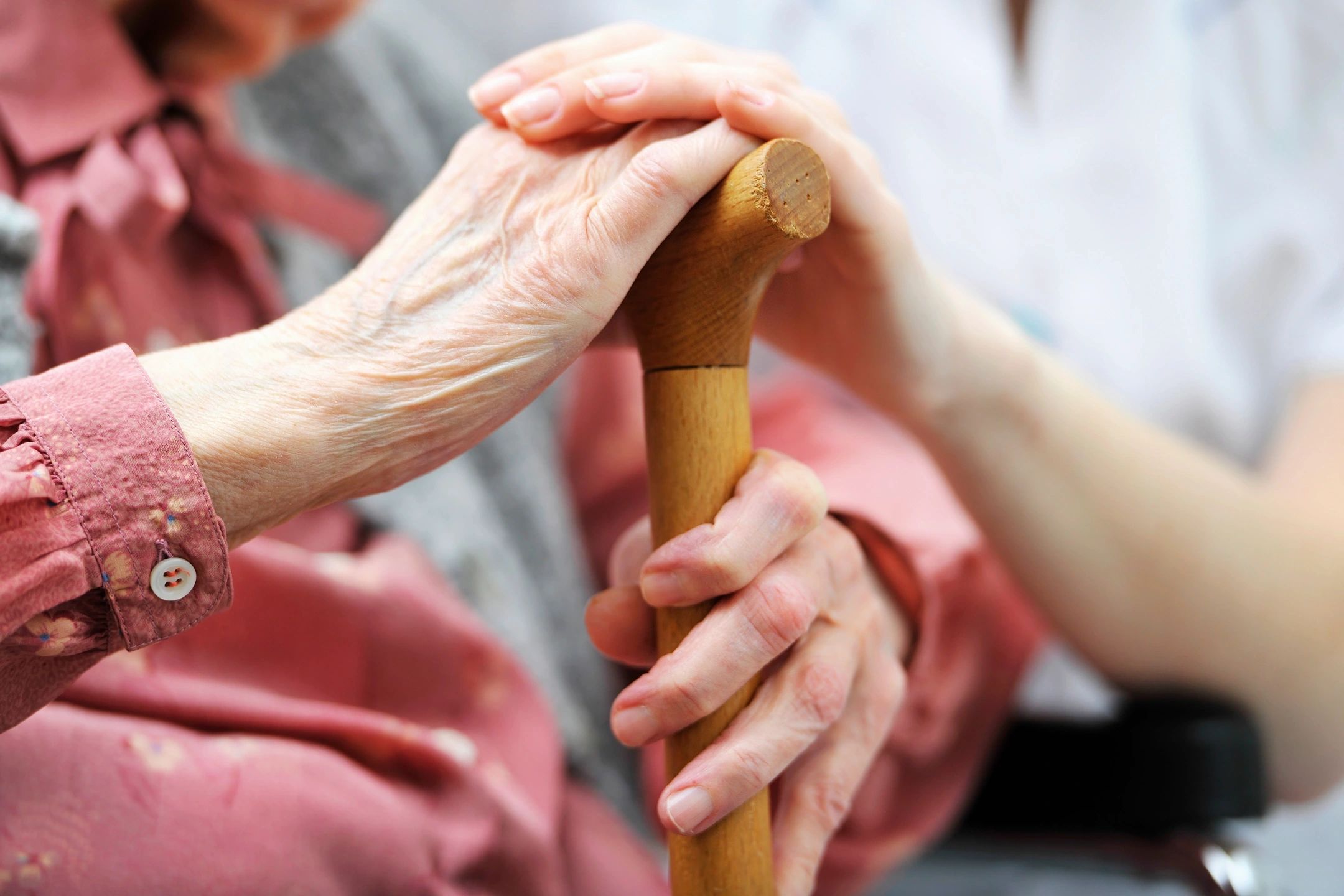 Physiotherapist with elderly patient